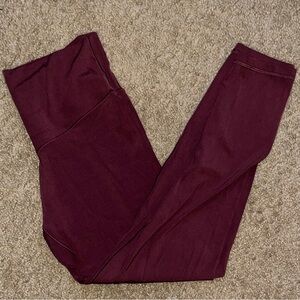 Aerie Burgundy Leggings